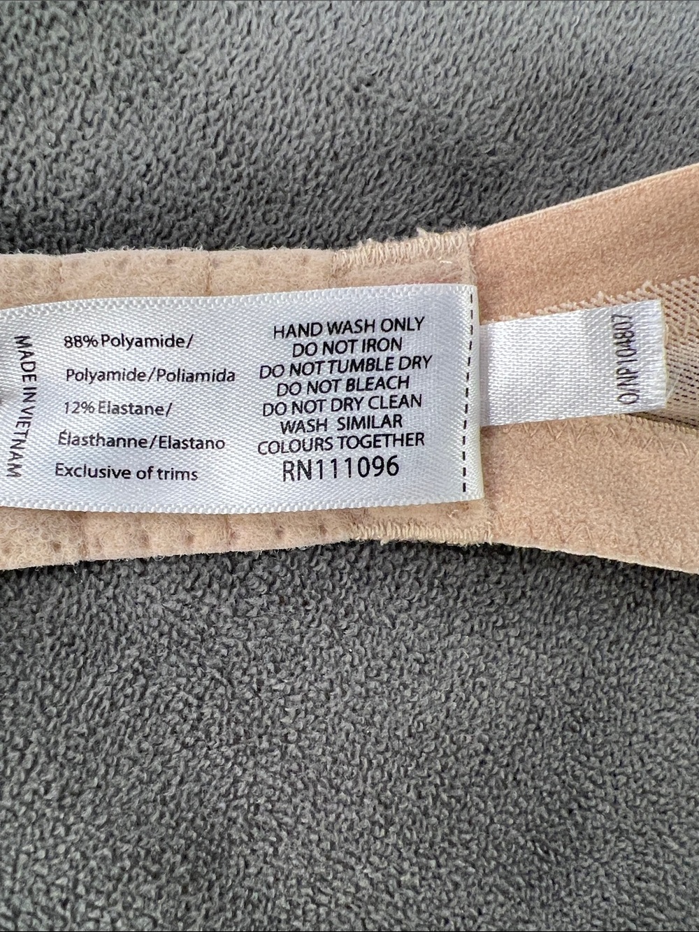 Panache Beige Lace Full-Cup Underwire Envy Bra 36FF - Picture 9 of 10